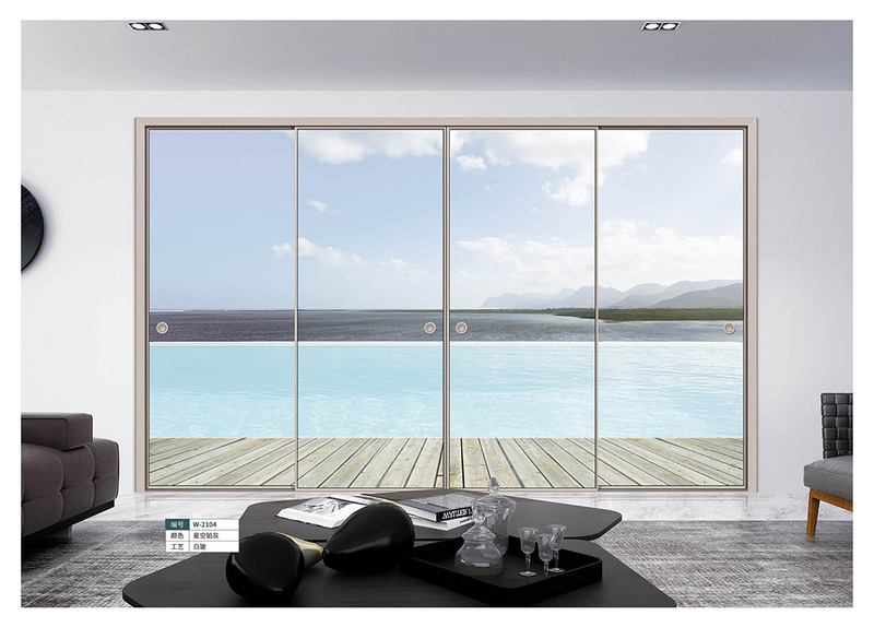 45异形单玻推拉门 (2)