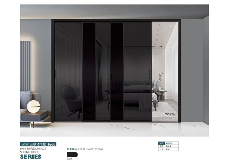 8mm三联动推拉门
